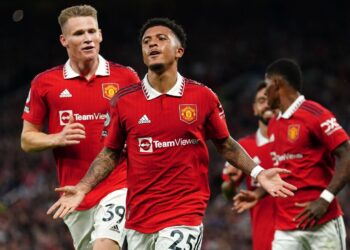 Jadon Sancho of Manchester United