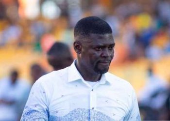 Hearts coach Samuel Boadu