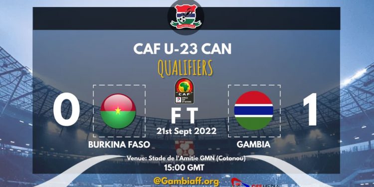 Gambia beat Burkina Faso