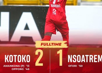 Asante Kotoko defeat Nsoatreman