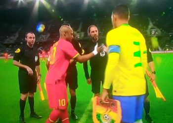 Brazil against Ghana