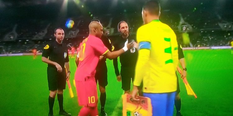 Brazil against Ghana