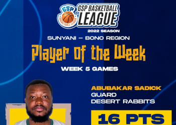 Abubakar Sadick POTW Again