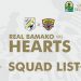 Hearts squad to Bamako