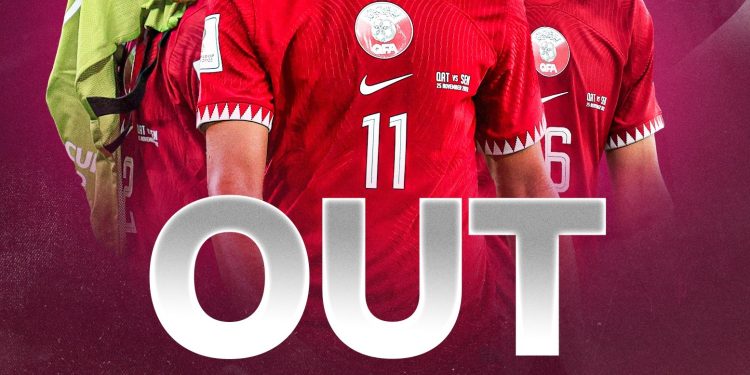 2022 FIFA World Cup : Hosts Qatar have been eliminated !