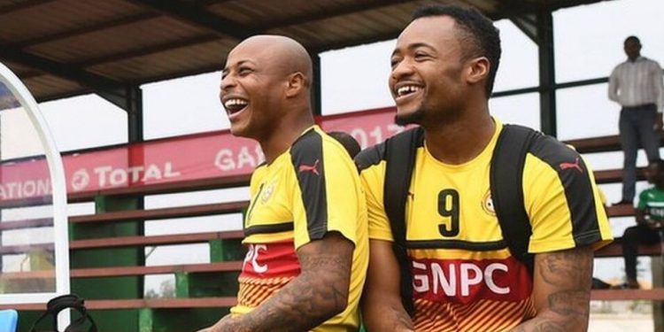 Andre and Jordan Ayew the only surviving members from Ghana’s last World Cup in 2014