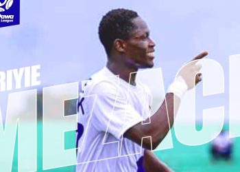 Prolific Chelsea striker Mezack continues to lead GPL Top Scorers Chart after netting 6th goal of the season