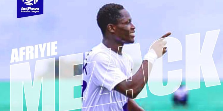 Prolific Chelsea striker Mezack continues to lead GPL Top Scorers Chart after netting 6th goal of the season
