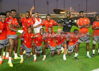 Black Stars in Abu Dhabi Day 1 : First training day completed as Otto Addo has 25 players now in camp