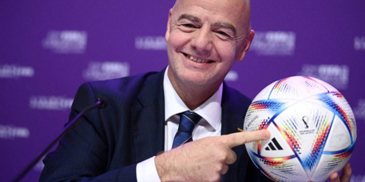 FIFA President Gianni Infantino to be re-elected for a third term by popular acclamation