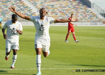 Antoine Semenyo Scores Debut Ghana goal against Switzerland