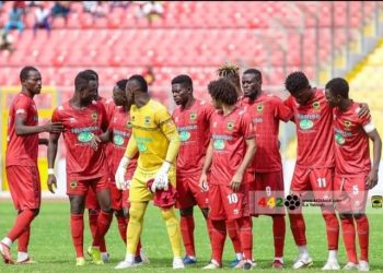 Nicholas Mensah returns as Coach Zerbo Names His Starting XI to face Aduana Stars.