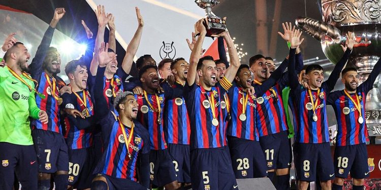 Barcelona win 2023 Super Cup