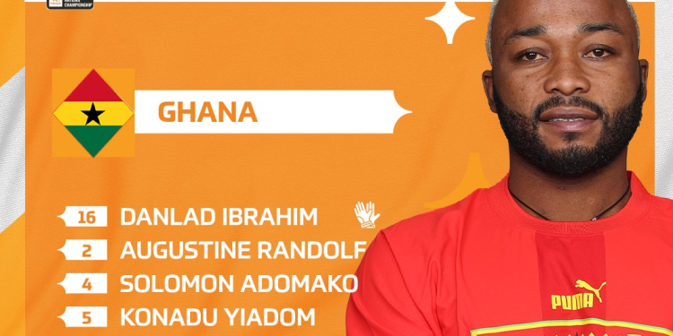 Ghana Line Up vs Madagascar