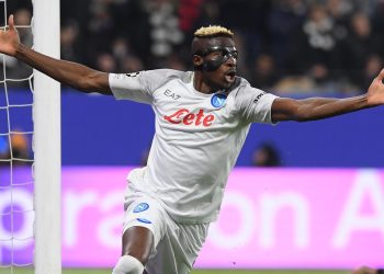 UEFA Champions League : 20th goal of the season for Napoli and Nigeria attacker Victor Osimhen