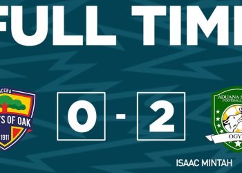 Hearts of Oak 0 Aduana Stars 2 : Ogya Boys outclass Phobians in Accra as Isaac Mintah hits superb brace