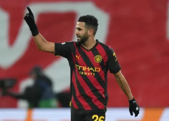 RB Leipzig 1 Manchester United 1 : Algerian Riyad Mahrez wins Man of the Match