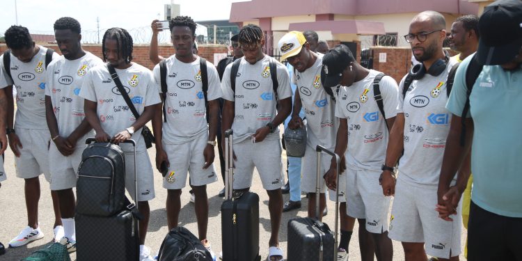 Black Stars arrive in Kumasi ahead of Angola qualifier on Thursday