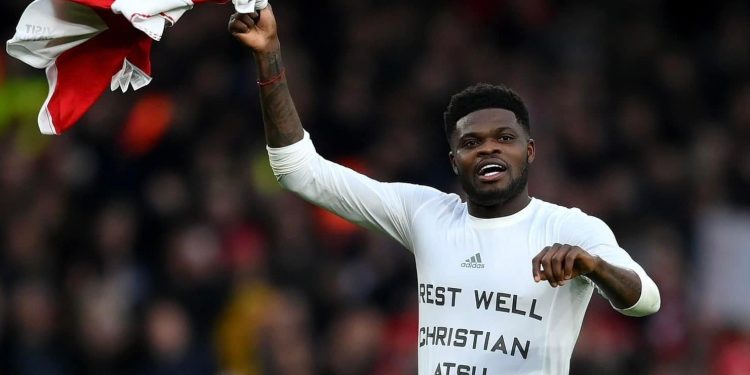 Partey Pays Tribute to Christian Atsu