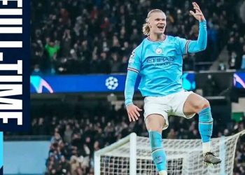 UEFA Champions League : Manchester City humiliate RB Leipzig by 7-0 as Haaland scores five times to shatter number of records