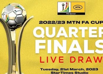 MTN FA Cup quarter-finals draw takes place this afternoon