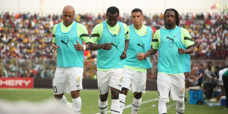 Andre Ayew Did not Take Part against Angola in Kumasi