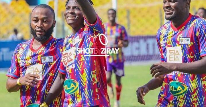 Samuel Inkoom reacts to Hearts of Oak’s win over Accra Lions