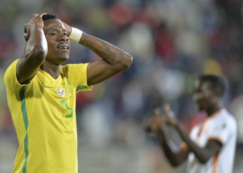 Held at home by Liberia , South Africa in danger of not qualifying for the Africa Cup of Nations for the second consecutive time