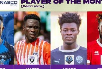 NASCO Player of Month February 2023