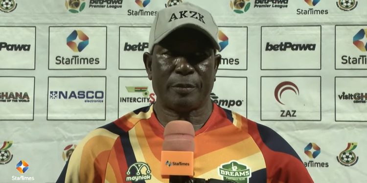 Dreams FC coach Karim Zito reacts to 3-2 league loss against Accra Lions