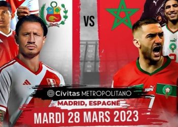 After defeating Brazil in Tangier , Morocco take on Peru in another top friendly match in Madrid