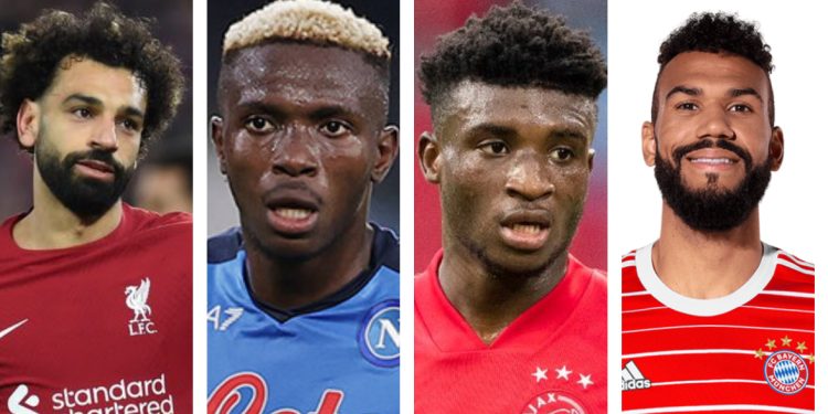 African Players with Most CL Goals This Season