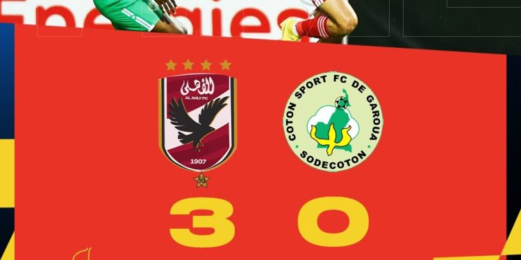 Al Ahly Defeat Coton Sport in Cairo