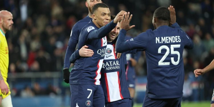Messi and Mbappe on Target Against Nantes