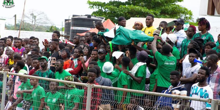 Nsenkyire Sports Arena Packed for Samartex - Kotoko Clash