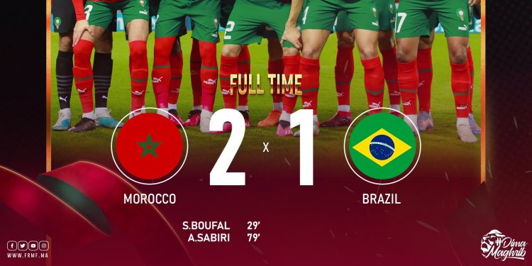 International Friendly : Morocco defeat Brazil by 2-1 in front of an incredible crowd in Tangier