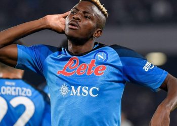 Nigeria attacker Victor Osimhen has equalled one of the proud records of Samuel Eto’o