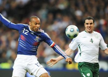 Ireland coach has shown video of Henry’s memorable hand ball to his players ahead of Euro qualifier against France tonight