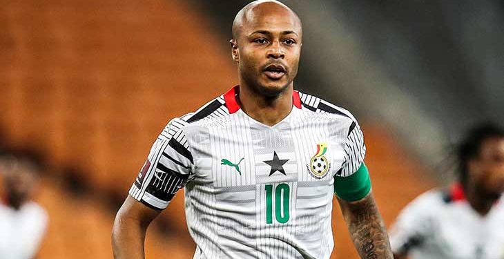 BRUTAL DECISION ? : Hughton does not select skipper Andre Ayew in his match-day squad for Angola match