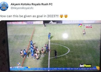 Controversial Caleb Amankwah Winner Against Kotoku Royals