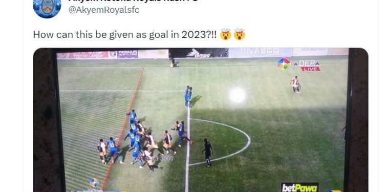 Controversial Caleb Amankwah Winner Against Kotoku Royals