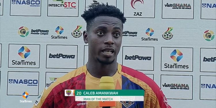 Full Time – Hearts of Oak 1 Kotoku Royals 0 : Amazing center-back Caleb Amankwah scores 96th minute winner