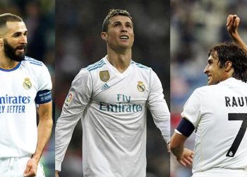 The Top 5 Real Madrid players of all time who have scored the most goals against Barcelona