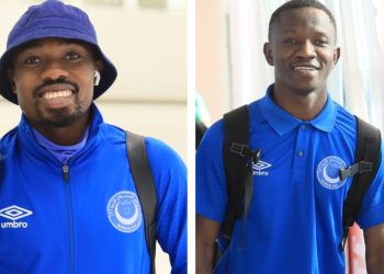 Ibrahim Imoro and David Abagna arrive in Bahrain with Al – Hilal for Arab Club Champions Cup qualifier