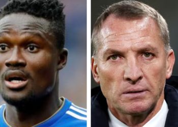 Brendan Rodgers : Daniel Amartey’s club manager sacked by Leicester City