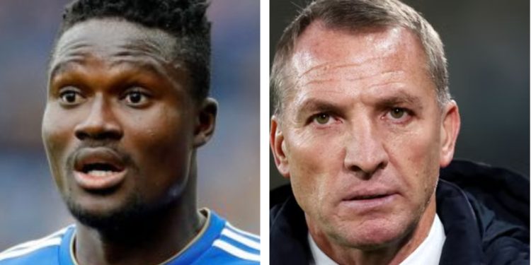 Brendan Rodgers : Daniel Amartey’s club manager sacked by Leicester City