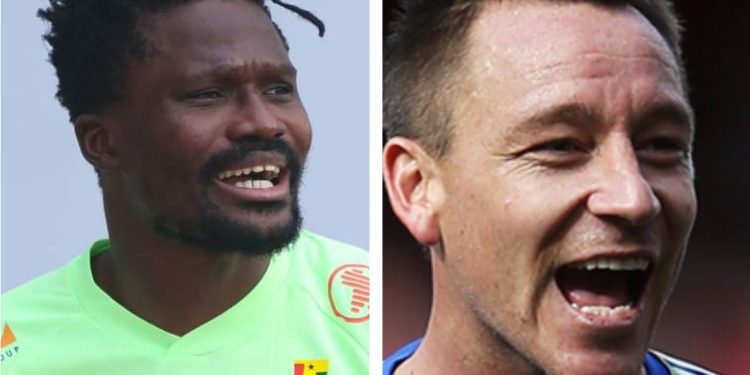 Daniel Amartey and John Terry at Leicester City