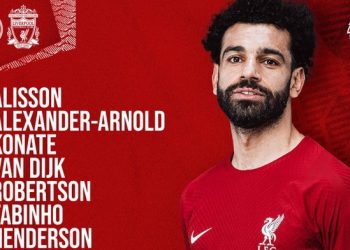 Manchester City vs Liverpool : Salah starts for Reds after recording 2 goals and 2 assists for Egypt during the AFCON Qualifiers