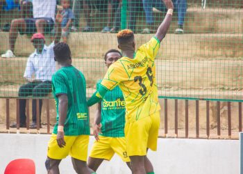 Full Time – Gold Stars 3 Legon Cities 2 : Abednego Tetteh hits a brace again as five-goal thriller in Bibiani ends in controversy