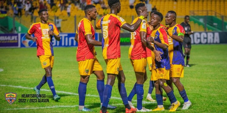 Hearts of Oak 2 Nsoatreman 1 : Phobians claim 11th victory of the season to go third on the league standings